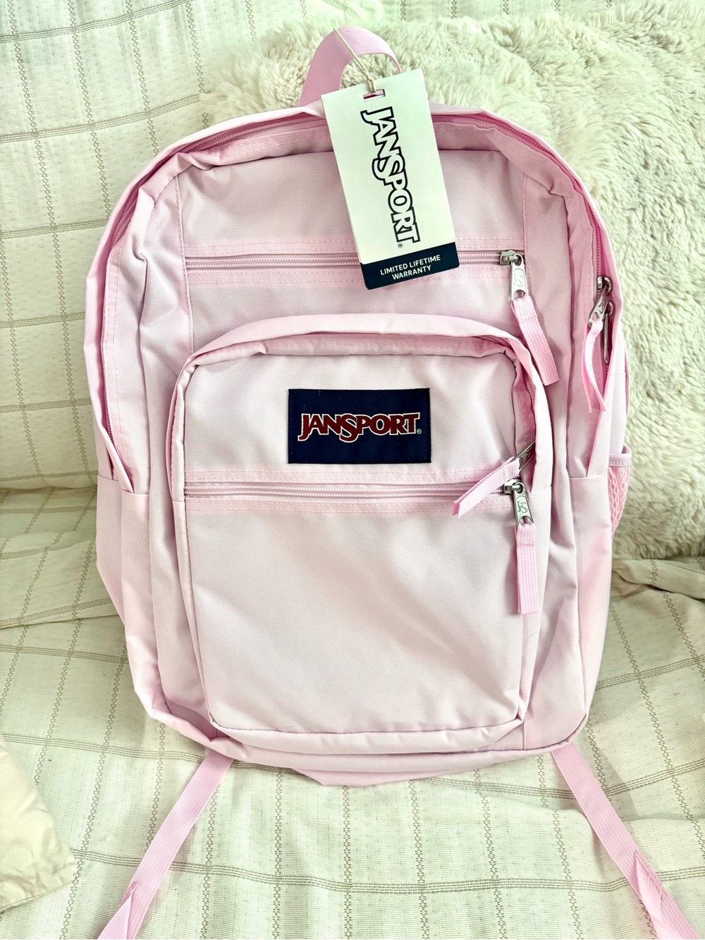 Jansport Light Pink Kids Backpack
